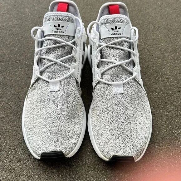 Adidas x_plr knit white & gray sneakers main image 7